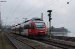  4024 001 als S1 5607 von Lindau Hauptbahnhof (L) nach Bludenz Hauptbahnhof (B); am 18.01.2014