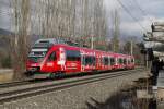 4024 103 als Z4573 bei Niklasdorf am 23.02.2015.