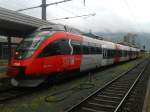 4024 087-1 als S4 5216 (Wörgl Hbf - Brennero/Brenner) am 15.5.2015 beim Halt in Innsbruck Hbf.