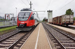 4024 116-8 als S1 4240 (Lienz - Friesach), am 13.5.2016 bei der Einfahrt in Dölsach.