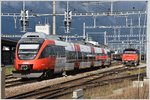 R5715 mit 4024 034-3 verlässt Buchs SG Richtung Feldkirch. (03.10.2016)