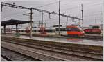 R5715 nach Feldkirch verlässt 4024 024-4 Buchs SG. (21.02.2017)