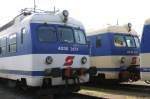 4030 237-4 wartet im Bahnhof Aspang auf sein weiteres Schicksal. (9.10.2005)