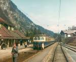 4030.21 in Lhn - Sommer 1966 - Es waren noch Zollbeamter an die Grenze...   es war auch mehr Eisenbahnverkehr !  Foto : J.J. Barbieux
