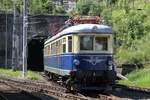 NBIK 4042.01 fährt am 15.August 2019 als SLP 17070 (Peggau-Deutschfeistritz - Wien Westbahnhof) in den Bahnhof Semmering ein.