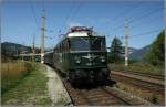 Gepcktriebwagen 4061 013 fhrt mit Sonderzug 16577 von Wien Sd nach Mrzzuschlag.Anlass dafr waren die Feierlichkeiten zum 10 Jahr Jubilum   10 Jahre UNESCO Welterbe Semmering    Eichberg