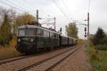 Am Nationalfeiertag war der NostalgieExpress Leiser Berge im Abschnitt Wien Praterstern bis Korneuburg mit dem Gepcktriebwagen 4061.13 bespannt (26.10.2012)