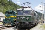 SZ 664-103 und ÖBB 4061.13 beim Nostalgiefest in Mürzzuschlag am 8.06.2014.