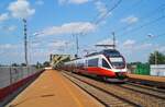 4124 018 als S80/25042 nach Wien Aspern Nord am 13.08.2020 in Wien Praterkai.