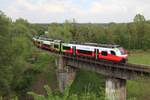 Bei der Rückfahrt von Bad Radkersburg nach Spielfeld-Straß als R4182 am 28.4.2020 hatte der Cityjet Eco 4746 049 im Akkubetrieb ca 60% Akku verbraucht und hatte somit noch genug