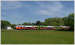 4746 049 bei der Retourfahrt von Bad Radkersburg nach Spielfeld als 4172 kurz vor der Haltestelle Purkla am 8.5.2020 aufgenommen.