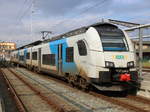 4746 304 als RE 9(76369)von Rostock Hbf nach Sassnitz kurz vor der Ausfahrt im Rostocker Hbf.03.10.2020