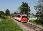 Der B4 ET 20 111  als R nach Vorchdorf am 14.06.2019 unterwegs bei Kropfing.