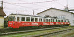 03.11.2002, Österreich,	Eferding bei Linz, Triebzug 22 143 der Linzer Lokalbahn