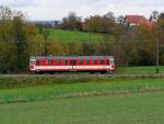 ET-24 104 als 8262, kurz vor dem nächsten Halt Weibern-Aistersheim; 081016
