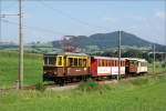 Triebwagen 20 104 mit dem Sonderzug  Bahn & Schiff hautnah  bei St.