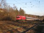 1116 031  Trkei  fuhr am 3.2.2007 mit IC 692  forschung-auf-schiene.at  durch den Bahnhof Tullnerbach-Pressbaum.