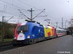 BB 1116 056 EM-Lok Rumnien am 07.04.2008 mit IC2082 in Hamburg-Harburg auf dem Weg nach Hamburg-Altona.
