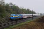 1116 029 (EM - Schweden) mit IC 2082 bei Hattenhofen (22.04.2008)