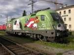 Euromotion 1116-264 im Traktions-Sttzpunkt Graz.