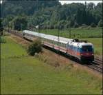 Am 11.07.2008 hat die 1116 084  Russland  die Aufgabe den IC 2082  K�nigssee  von Hamburg nach Berchdesgaden Hbf zu bespannen.
