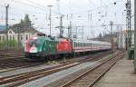 1016 025-7 (Portugal) mit IC 2082  Knigssee  am 19.4.2009 bei der Einfahrt in den Hbf Hannover