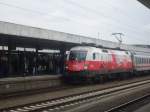 1116 087 EM Lok Polen mit dem IC 2082 in Hannover HBF