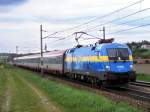 1116.029  EM-Lok Schweden  fuhr am 02.05.2009 bei Ollersbach.
