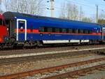 WLAmz 73 81 70-91 109-8; nightjet, sleeping-car; bei einem kurzen Stopp im Bhf. Timelkam; 240320