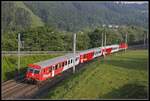 Wendezug 80-73 205 in Bruck/Mur Übelstein am 13.06.2019.