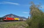 Inzwischen rollen auf der ROLA zwischen Wörgl und Brennersee überwiegend ÖBB-Vectrons.