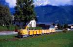 Bis 2008 verband eine 600 mm-Feldbahn den Steinbruch des Diabas-Werkes in Hinterberg mit dem Bahnhof Saalfelden.