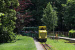 Liliputbahn im Prater; Lok D 4 // Wien // 12. Juni 2019
