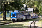 Lilliputbahn Wien . Am Wochenende rund um den 2.September wurde Jubiläum gefeiert. 