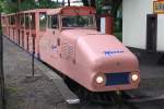 Lok D3 der wiener Liliputbahn am 24.Mai 2011 in der Hst. Prater.

