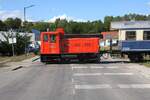 A-BIF 2060.14 beim zweit�gigem Fotospezial  Dieselnostalgie im Weinviertel  am 22.August 2026 auf der EK mit der B48 in Prinzendorf-Rannersdorf.