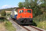 A-BIF 2060.14 beim zweit�gigem Fotospezial  Dieselnostalgie im Weinviertel  am 22.August 2026 beim Strecken-Km 63,1 der Lokalbahn Korneuburg - Hohenau.