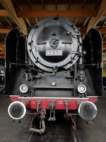 Die Dampflokomotive 44 661 wurde 1941 bei Borsig gebaut und ist Teil der Ausstellung im Lokpark Ampflwang.