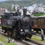 Die Dampflokomotive 392.2530 erblickte 1927 bei Siegl im Wiener Neustadt das Licht der Welt. (Lokpark Ampflwang, August 2020)