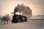 Winterdampf vom Feinsten bekamen wir am 28.02.2009 im Hausruck zu sehen.Die beiden GEG Dampfloks 657.2770 & 638.1301 fahren mit SDZ R16186 von Simbach nach Attnang-Puchheim.