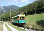 Tw 1 der Hllentalbahn fhrt von Hirschwang nach Payerbach-Reichenau.