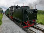 Die Lok Stainz der Stainzer Lokalbahn beim Halt in Kraubath, 04.08.2019

<a href= https://www.bahnvideos.eu/video/oesterreich~schmalspurbahnen~stainzerbahn/21295/abfahrt-der-stainzer-lokalbahn-in-kraubath.html >Video der Abfahrt in Kraubath</a>