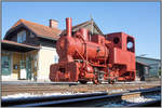 Eine  Kleine  ganz Groß ,.... 

LOK 8 vor dem Bahnhof Stainz 5.09.2020