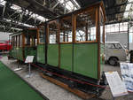 Eine Werksbahnlokomotive der Kerstag aus dem Jahr 1907 war Anfang September 2019 im Historama Ferlach ausgestellt.