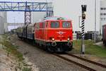 NLB 2143.56 am 02.September 2018 mit dem SR 16434 (Wien Praterstern - Zellerndorf - Laa/Thaya - Mistelbach) in Pernhofen-Wulzeshofen.