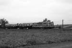 NLB 2143 070-7 mit dem SLP 14811 (Groß Engersdorf - Groß Schweinbarth) am 06.September 2020 zwischen Auersthal und Raggendorf Markt.