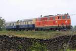 NLB 2143 070-7 mit dem SLP 14811 (Groß Engersdorf - Groß Schweinbarth) am 06.September 2020 zwischen Auersthal und Raggendorf Markt.