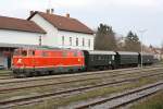 NLB 2143 070-7 am 23.November 2014 im Bf. Mistelbach LB.