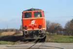 NLB 2143 070-7 am 21.Dezember 2014 in der Hst. Wulzeshofen.