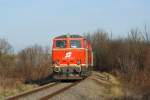 NLB 2143 070-7 am 21.Dezember 2014 mit dem SR 14293 zwischen Zwingendorf und Kadolz-Mailberg.